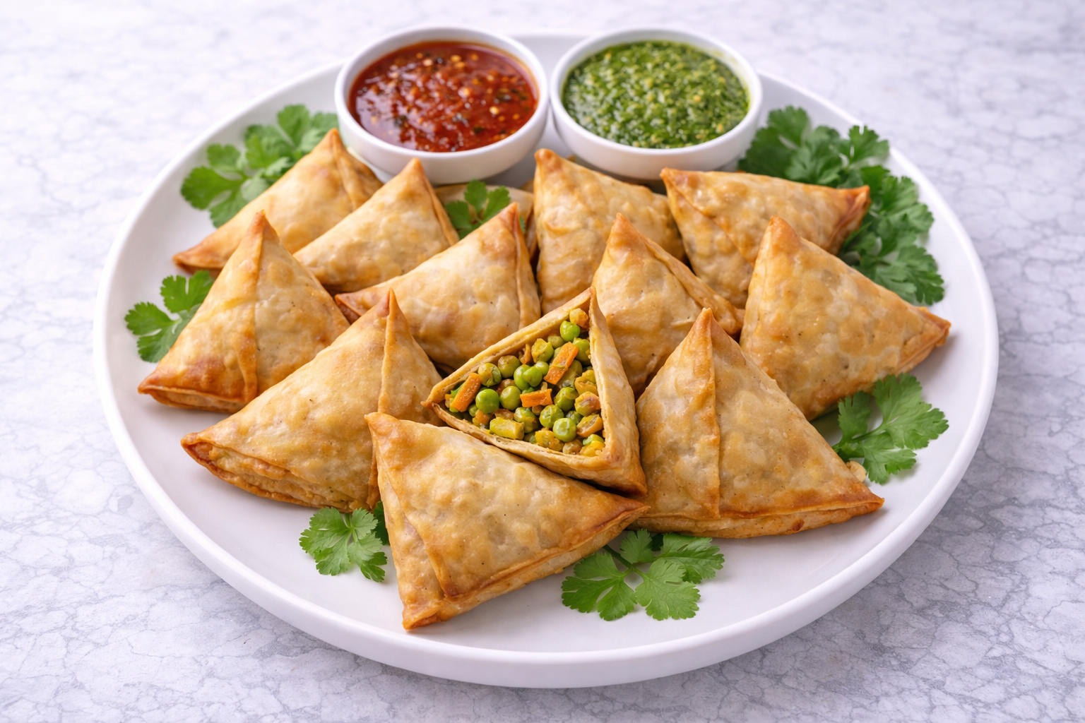 Veg Patti Samosa